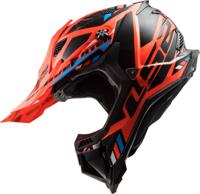 LS2 crosshelm "mx700 subverter evo ii stomp" helmet subverter evo stomp or/sw gr. xxl