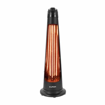 EuromQ-Tower 1200 Terrasverwarmer Zwart
