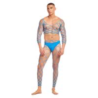 Ondergoed Set Rainbow Party Blauw L/XL