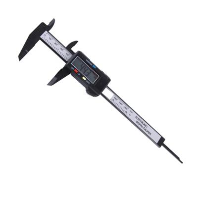 LCD digitale schuifmaat gemeten/Micrometer maatregel bereik: 150 mm (6 inch)(Black)
