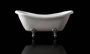 Best Design Nostalgisch Vrijstaand Bad Double-Ended-Slip 175X72X79 cm Glans Wit