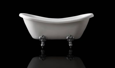 Best Design Nostalgisch Vrijstaand Bad Double-Ended-Slip 175X72X79 cm Glans Wit