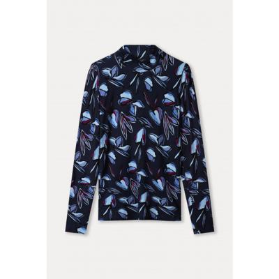 Pom Amsterdam - Blauw | Dames | Top | Blauw | 46 | regular | Kamst mode