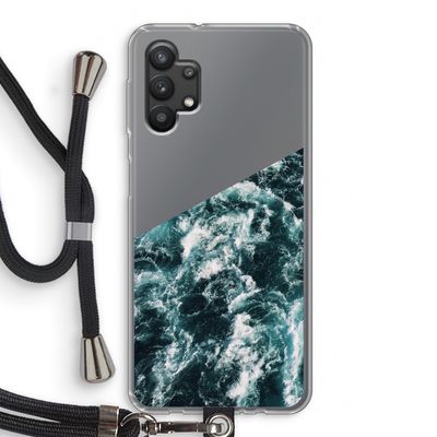 Zee golf: Samsung Galaxy A32 5G Transparant Hoesje met koord