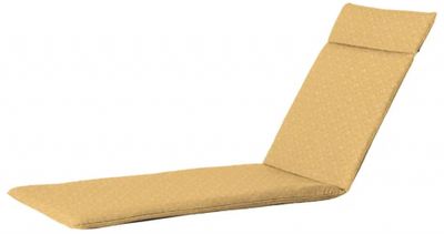 Madison ligbedkussen Botanic 190 x 60 x 7 cm katoen geel