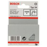 Bosch Accessories 2609200222 Nieten met plat draad Type 54 1000 stuk(s) Afm. (l x b) 14 mm x 12.9 mm - thumbnail