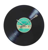 Wandklok Greatest Hits Vinyl Plaat in Glas 30 cm