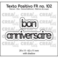 Crealies • texto positivo fr dies bon anniversaire