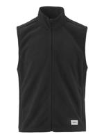 Craft Subz Fleece hardloopvest mouwloos zwart heren