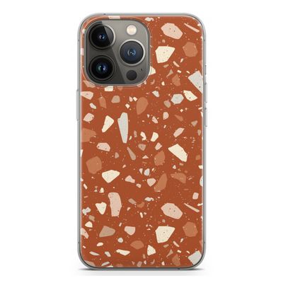 Terrazzo N°22: iPhone 13 Pro Transparant Hoesje