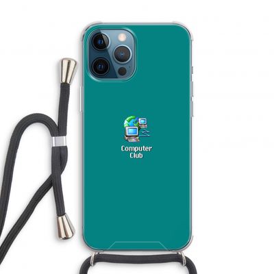 Win98: iPhone 12 Pro Transparant Hoesje met koord