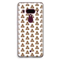 Poop emoji: HTC U12+ Transparant Hoesje
