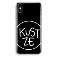 KUST ZE: iPhone XS Max Transparant Hoesje
