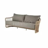 Tierra Outdoor Loungebank Blend 3-zit Natural Latte
