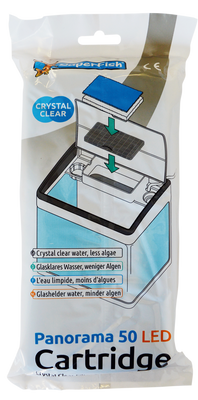 Superfish Panorama 50 Cartridge - Maandelijkse Filter voor Heldere Vijver, Speciaal voor LED Model
