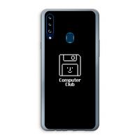 Hello: Samsung Galaxy A20s Transparant Hoesje