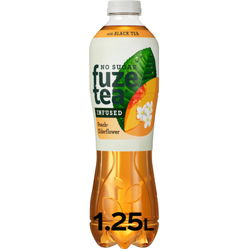 Fuze Tea Infused PeachElderflower with Black Tea No Sugar 1,25 L bij Jumbo