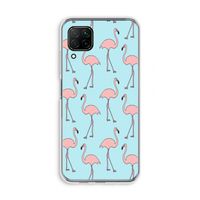 Anything Flamingoes: Huawei P40 Lite Transparant Hoesje