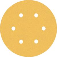 Bosch Accessoires Expert C470 schuurpapier voor excenterschuurmachines 150 mm, 6 gaten, K120 50-delig - 1 stuk(s) - 2608900921
