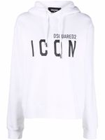 DSQUARED2 hoodie Icon Cool - Blanc