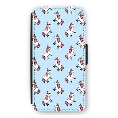 Eenhoorns overal: iPhone 12 Pro Max Flip Hoesje