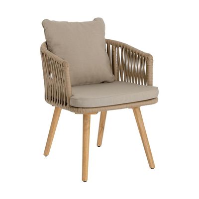 Kave Home Hemilce tuinstoel Beige