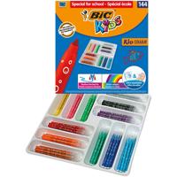 Kleurstift bickids couleur schoolbox m assorti | 120 stuks