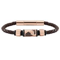 Police PJ26466BLC.03A Leer 19 cm Heren armband