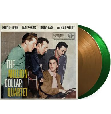Elvis Presley - The Million Dollar Quartet 2LP (Limited edition - Metalllic Brown/Green)