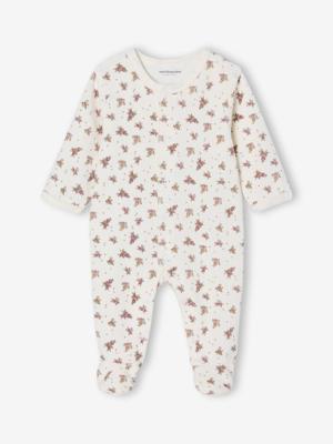 3-delige babyset met slaapzakje + 2 body's ecru