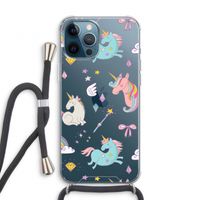 Fantasiewereld: iPhone 12 Pro Transparant Hoesje met koord