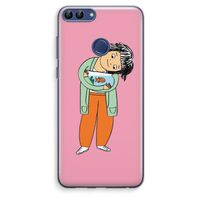 Visknuffel: Huawei P Smart (2018) Transparant Hoesje