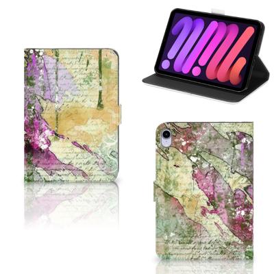 Hoes iPad Mini 6 (2021) Letter Painting Hoes iPad Mini 6 (2021) Letter Painting