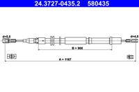 ATE Handremkabel 24.3727-0435.2 - thumbnail