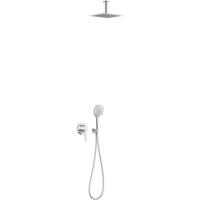 Regendouche set Tres Class | Inbouw | Thermostaatkraan | 2-weg || Chroom