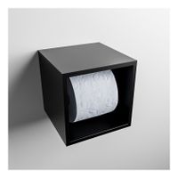 Mondiaz EASY Toiletrolhouder solid surface in- en opbouw 16x16 cm kleur Urban