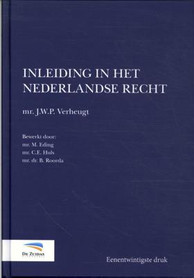 Inleiding in het Nederlandse recht (Hardback)