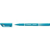 STABILO SENSOR, Fineliner, Fijn 0.3 mm, Met Meeverende Schrijfpunt- turquoise, per stuk