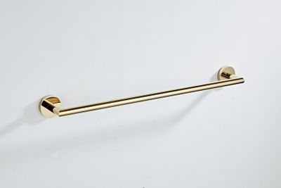 Handdoek houder SaniClear Dorado | Wandmontage | Messing | Rond | Goud glans