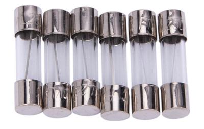 Dresselhaus Glass fuses 5x20mm for car radio 10a/6 piece