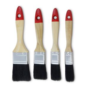 Verfkwasten set - 4-delig - hout - synthetisch/natuurlijk - 20-50 mm - schilderen