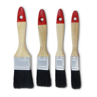 Verfkwasten set - 4-delig - hout - synthetisch/natuurlijk - 20-50 mm - schilderen