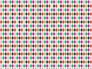 Cadeaupapier Ruit Gekleurd