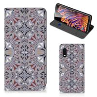 Samsung Xcover Pro | Standcase | Flower Tiles