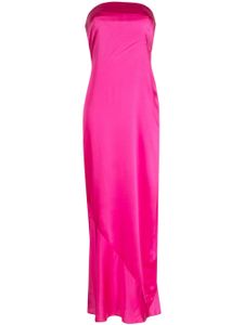 Cult Gaia robe Perla à coupe longue - Rose