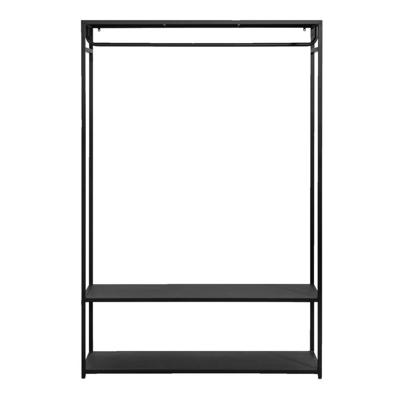 Leen Bakker - Halmeubel Isabelle - 175x118x40 Cm - Metaal - Zwart