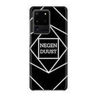 Negenduust geometrisch: Volledig geprint Samsung Galaxy S20 Ultra Hoesje