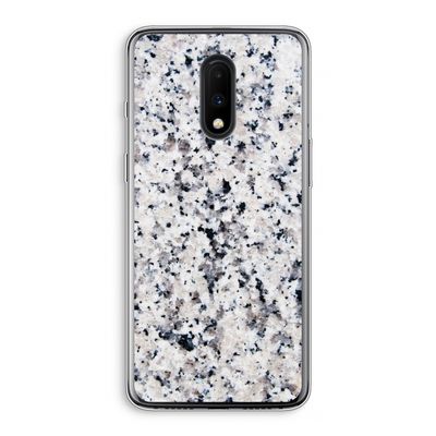 Gespikkelde marmer: OnePlus 7 Transparant Hoesje