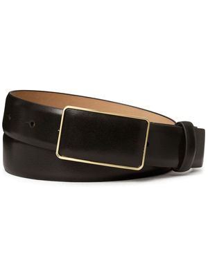 Tory Burch ceinture en cuir à boucle - Noir