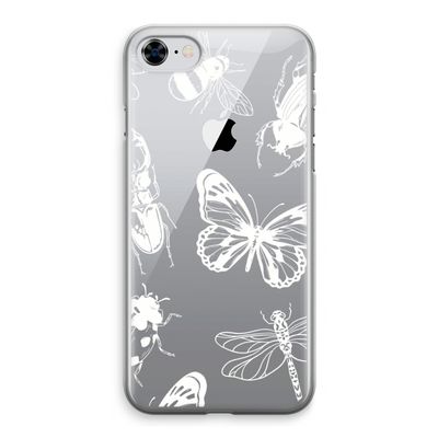 Tiny Bugs: iPhone 8 Transparant Hoesje
